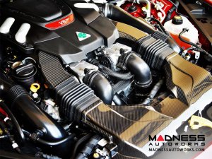 Alfa Romeo Giulia Intake Pipe Kit - 2.9L QV - Carbon Fiber Alfa Romeo Giulia Intake Pipe Kit - 2.9L QV - Carbon Fiber